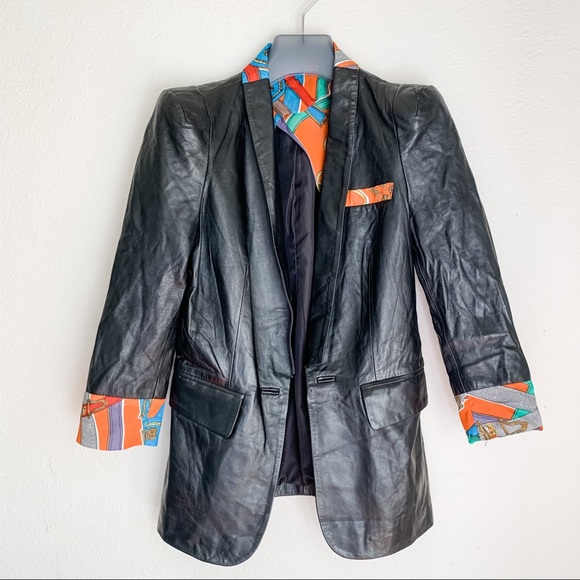 NWT 100% Leather jacket Black - Picture 1 of 6